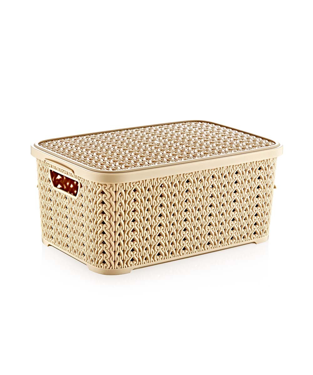 Корзинка с крышкой (12л)