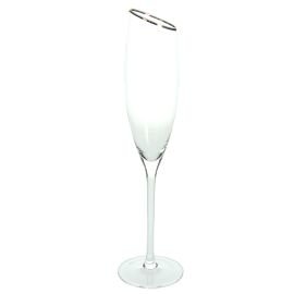 набор фужеров для шампанского 6 шт margot gold thread стекло