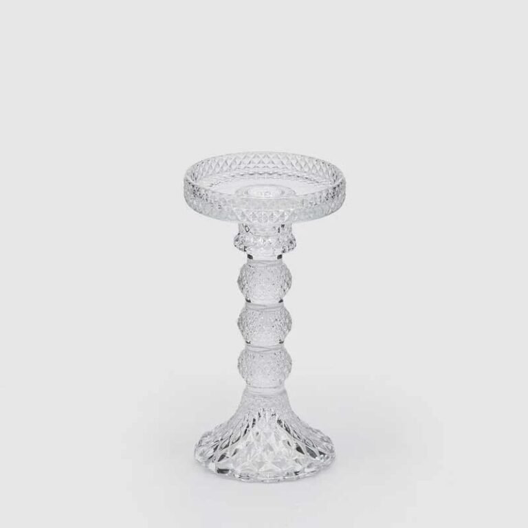 Sfeșnic transparent Classic Sfeșnic transparent Classic, H16,7 D8,8