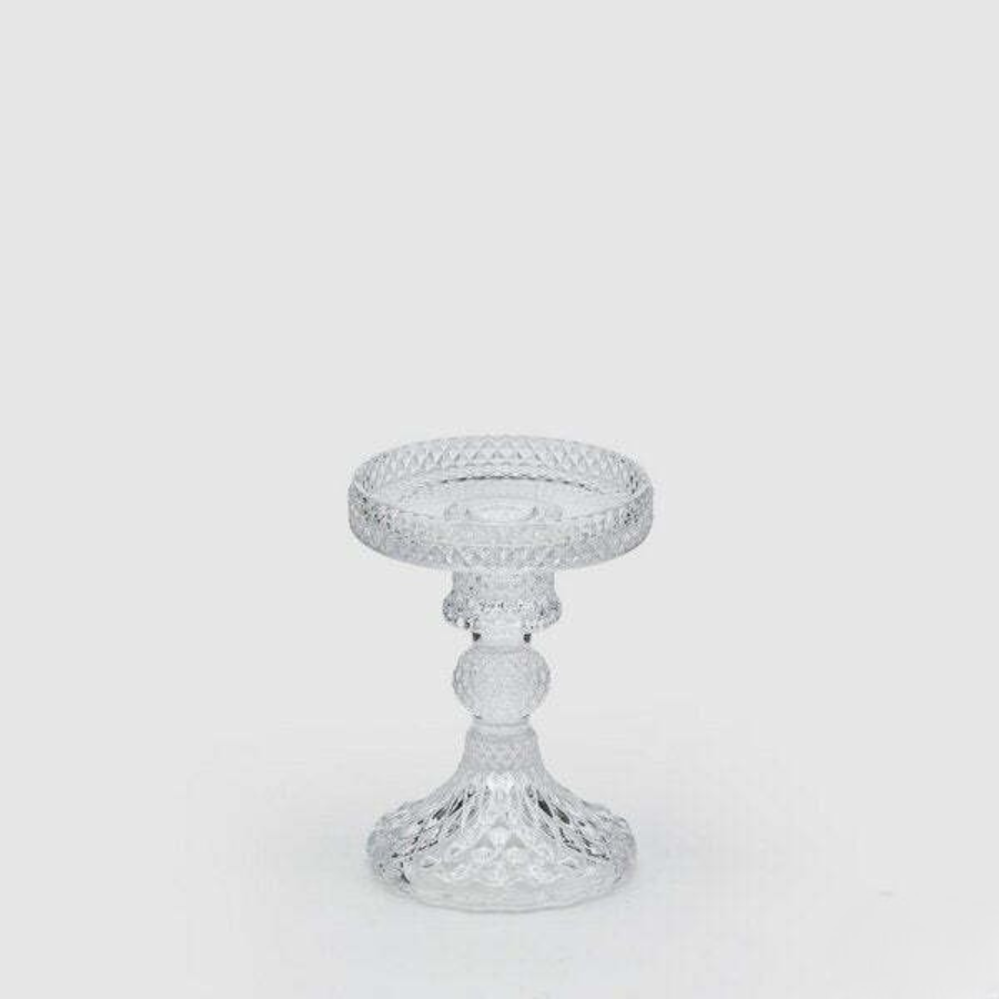 Прозрачный подсвечник Classic Подсвечник Classic прозрачный, H11,8 D8,8