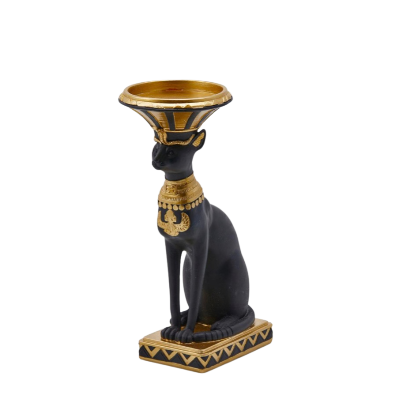 Подсвечник Gatto Egypt black