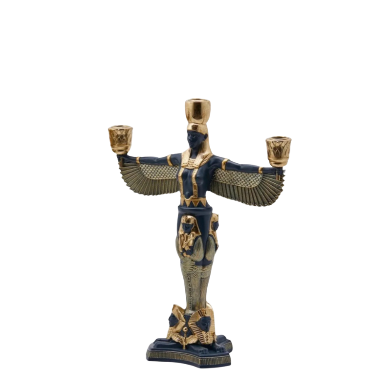 Подсвечник Egypt Poly black