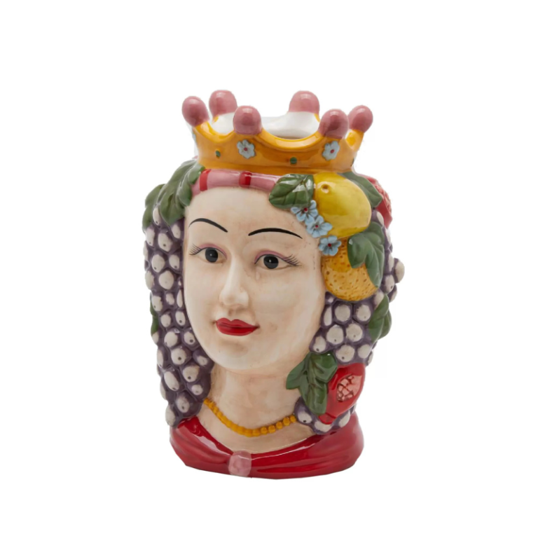 Ваза Testa Sicily Red цветная