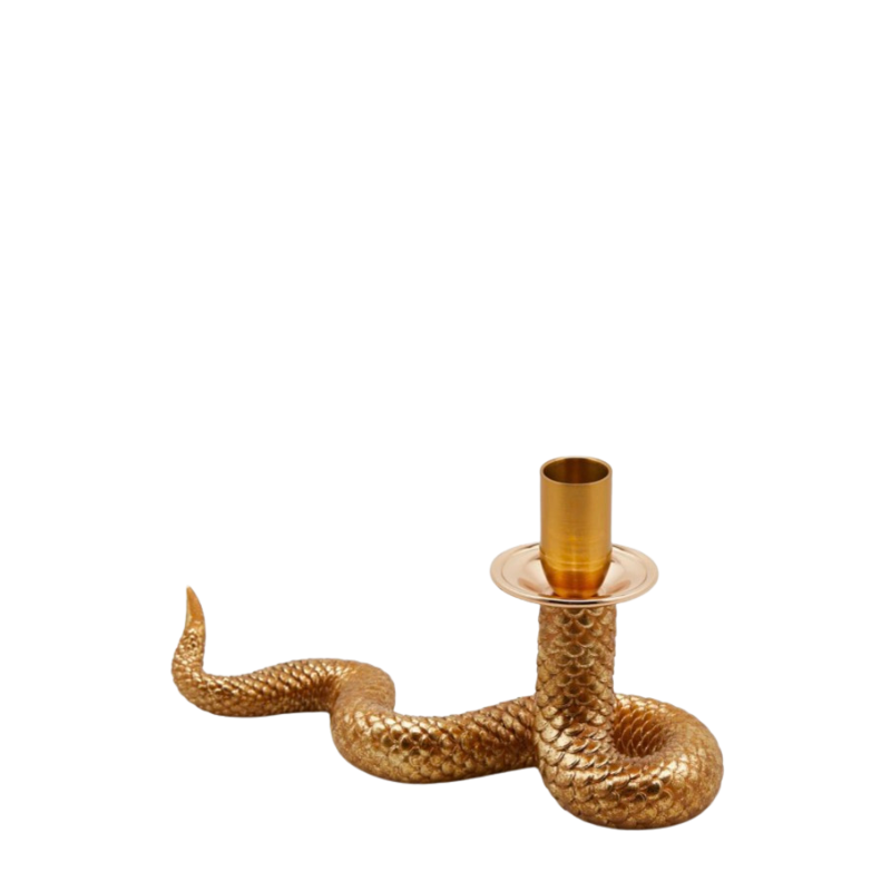 Подсвечник Snake gold