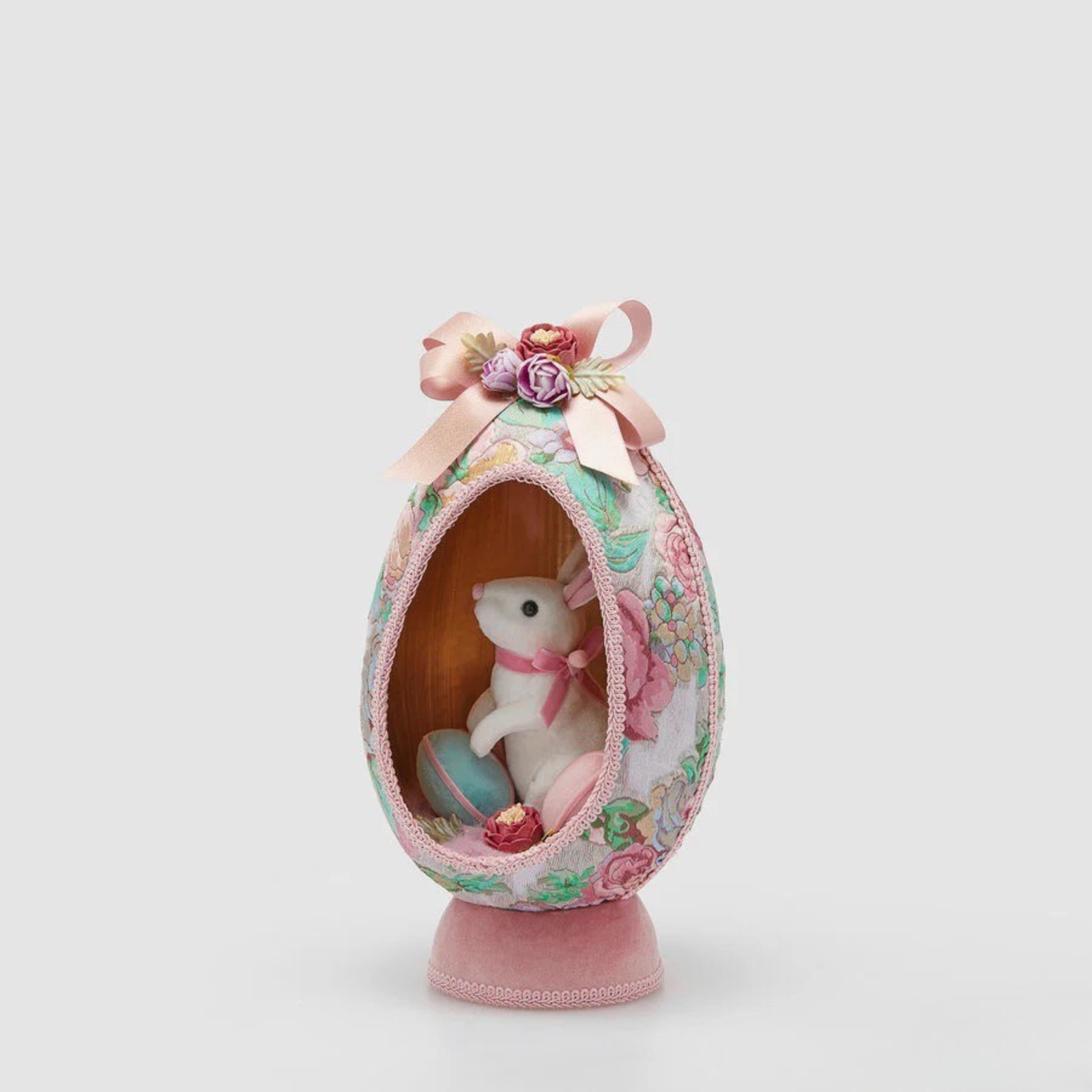 EDG Easter decorative egg with bunny 33 cm pastel design
