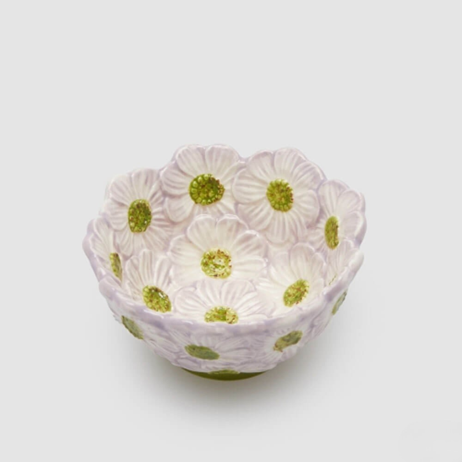 EDG Fiori ceramic bowl 10 cm lilac floral design