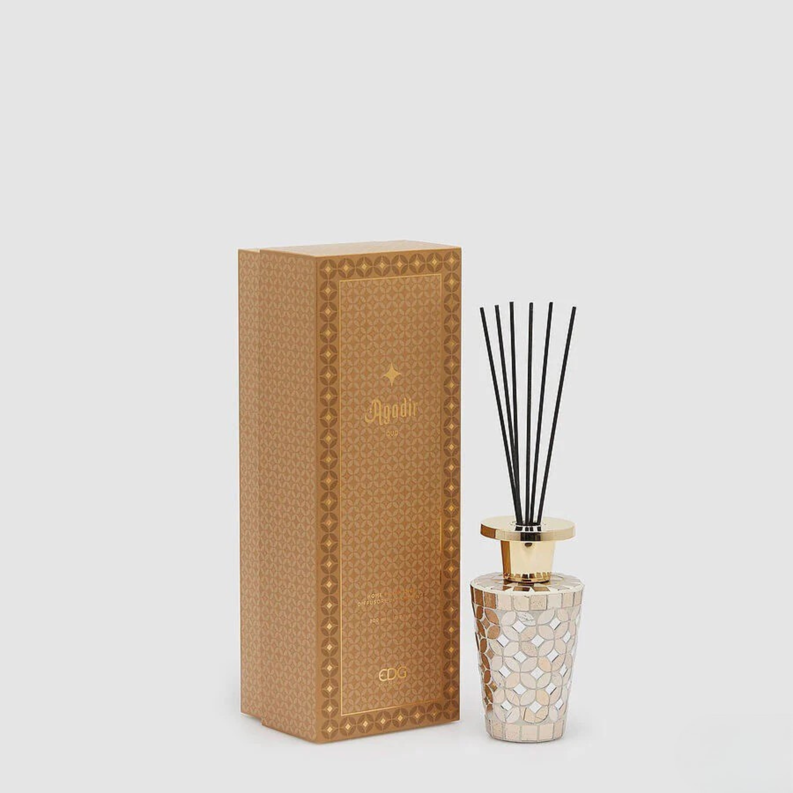 Диффузор для дома Oud серия Agadir в декоративном флаконе с палочками