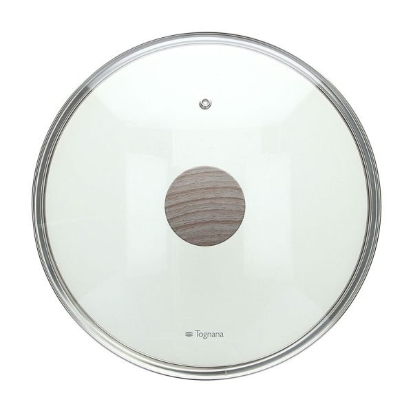 Крышка стеклянная Tognana 26 см с деревянной ручкой