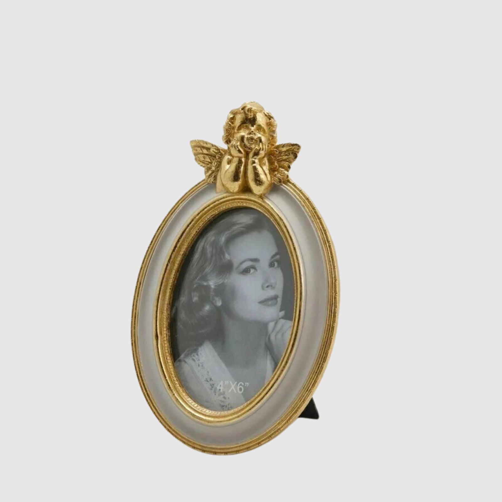 Фоторамка EDG Ангел овальная