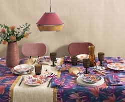 Скатерть Ohana 140×240 см с тропическим принтом