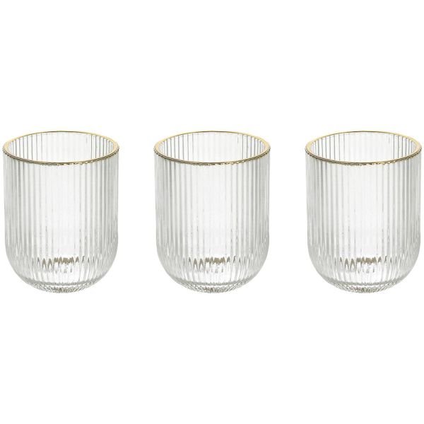 Набор стаканов Eclipse 300 мл из прозрачного стекла